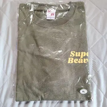 SUPER BEAVER 긴팔 T셔츠 XL 올리브 [ 미개봉 새상품 ]