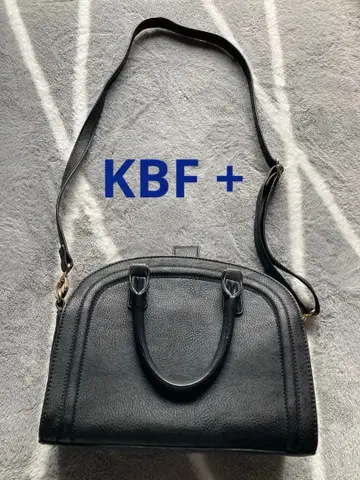 KBF 서클 미니백 블랙