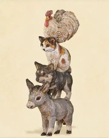 하시모토 미오의 브레멘 음악대 조각해 봤습니다. [ 브레멘 음악대 ]