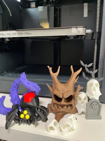 유령의 숲 디오라마 으스스하고 귀여운 미니 세트