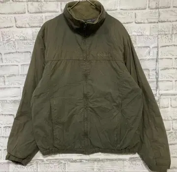 컬럼비아 스윙탑 충전솜 브라운 S 로고 자수 아웃도어 912