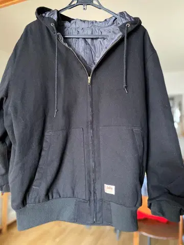 Java 후드 부착 자켓