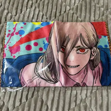 체인소 맨 캐릭터 대형 타월 파워