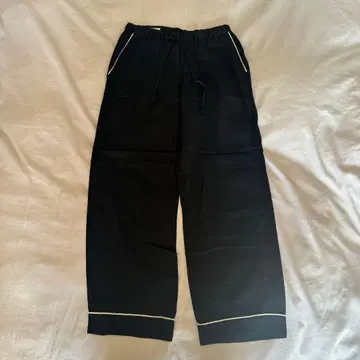 18aw dries van noten piping 이지 팬츠