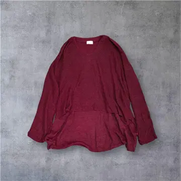 mame 2014ss 버건디 니트