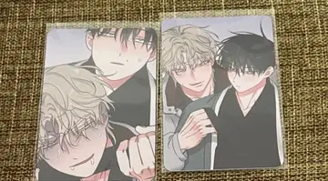 한국 BL 물가 밤 사각형 트레이딩 카드