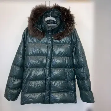 DUVETICA 다운 자켓 44사이즈 다크 그린