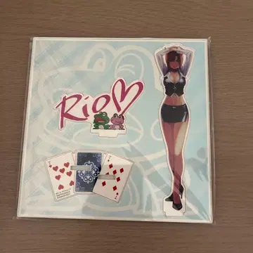슈퍼 블랙잭 Rio 아크릴 스탠드 2개 세트 미개봉 새상품