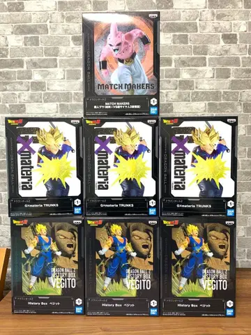 드래곤볼 Z HistoryBox 베지트 G x materia 트렁크 외