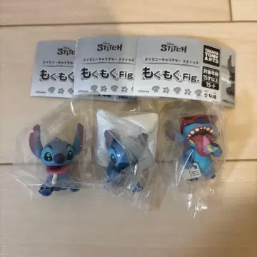 새상품 스티치 모구모구Fig 가챠 3개 세트
