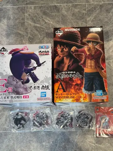 원피스 제일복권 루피 보니 세트