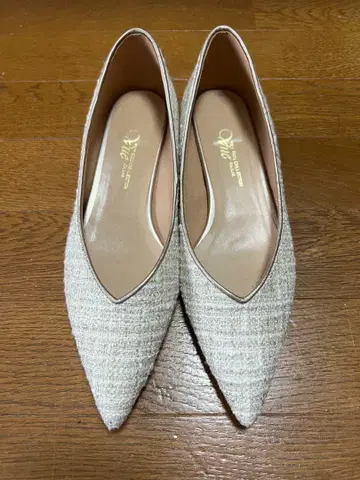 EIZO collection 트위드 스틸레토 펌프스 새상품