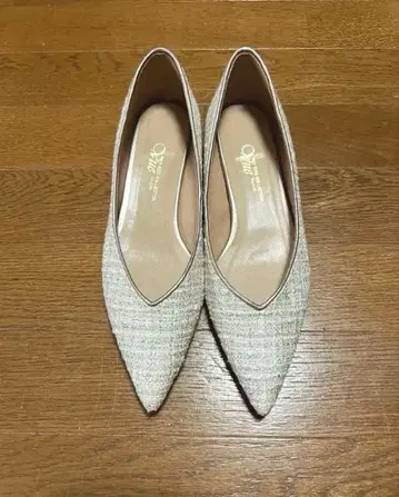 EIZO collection 트위드 스틸레토 펌프스 새상품