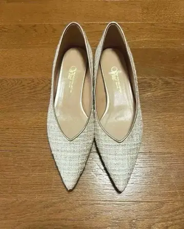 EIZO collection 트위드 스틸레토 펌프스 새상품