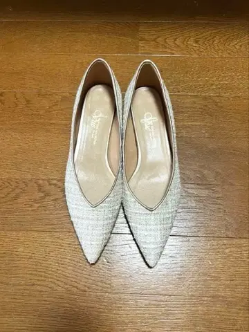 EIZO collection 트위드 스틸레토 펌프스 새상품