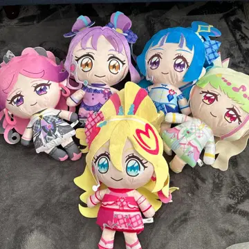 아이돌 프리큐어 봉제 인형 세트