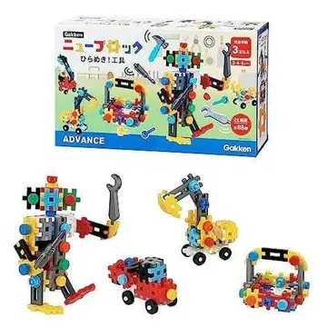 학켄 Gakken 뉴 블록 반짝임! 공구 (대상 연령: 3세 이상) 2p