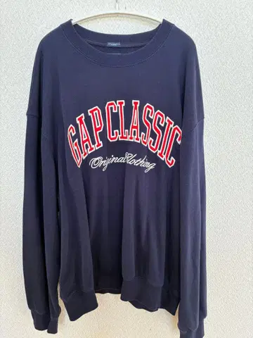 GAP CLASSIC 갭 맨투맨 트레이닝복