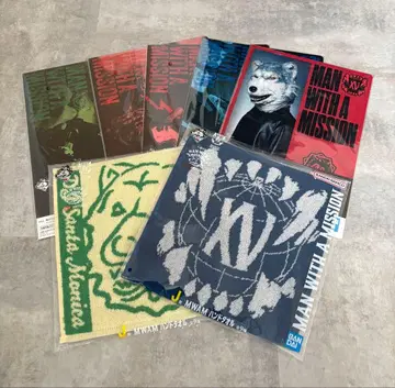 MAN WITH A MISSION 클리어 파일 5장, 타월 세트