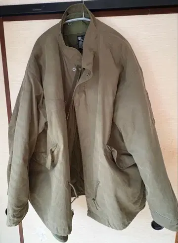 BEAMS HEART 밀리터리 자켓 올리브 그린