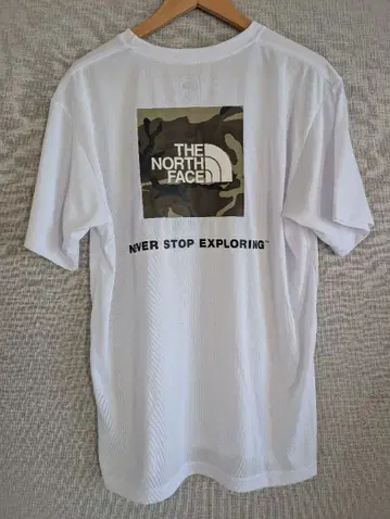 THE NORTH FACE 화이트 티셔츠
