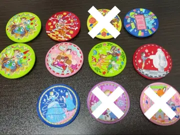 Disney Characters 자수 캔뱃지 비스킷 2