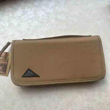 KELTY 베이지 여권 케이스