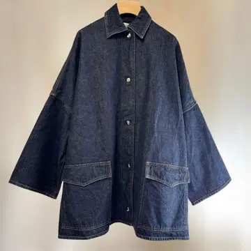 TOTEME 오버 셔츠 자켓 데님 자켓