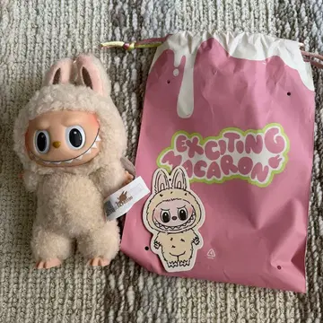 Exciting Macaron 봉제 인형 약 20cm