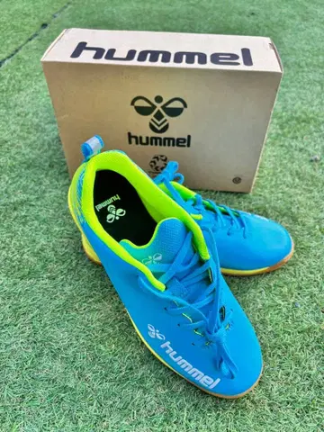 hummel 풋살화 파랑/그린