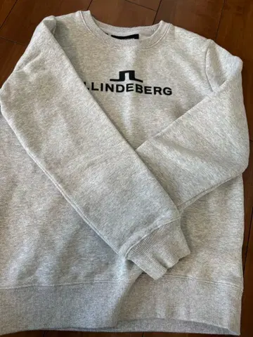 J.Lindeberg 그레이 맨투맨 S