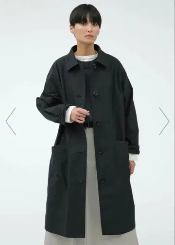 미사용 새상품 MHL. PROOFED COTTON POPLIN 트렌치코트