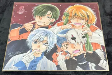 애니메이션 새벽의 연화 원반 구매 혜택 컬러 색지