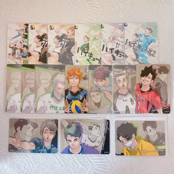 하이큐 마그넷 스티커 16장 세트