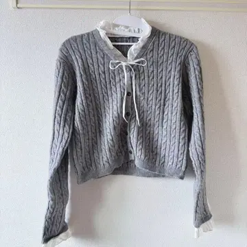 앨리슨 브라운 Lovely Frill Ribbon Knit