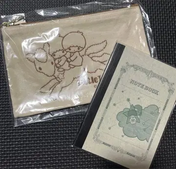 키키&라라의 서점 리틀트윈스타 키키라라 파우치 노트