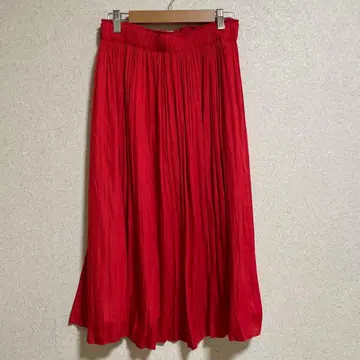 GAP 플리츠 스커트 XXS 레드