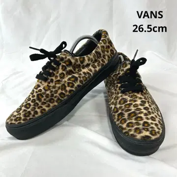 [컨디션 최상] VANS 레오파드 인조 모피 레오파드 무늬 26.5cm