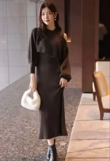 Arpege story 4WAY 니트 원피스