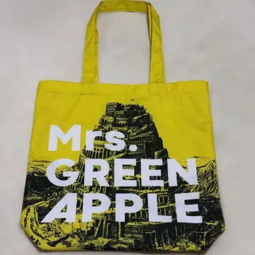 Mrs. GREEN APPLE 바벨탑 RingoJam 시트 토트백
