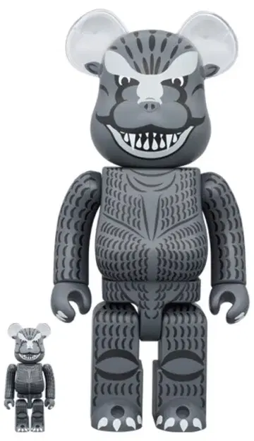BE@RBRICK 베어브릭 고질라 (1954) 400%&100%