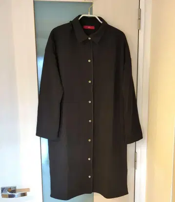 셔츠 코트 S 블랙