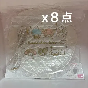 순백천사 부채 케이스 산리오 엔조이 아이돌 시리즈