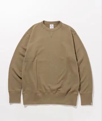 LOOPWHEELER XL 루프 휠러 맨투맨 베이지