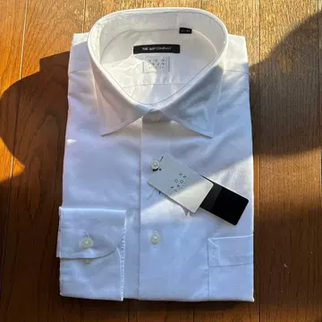 더 수트 컴퍼니 긴팔 셔츠 41/84 화이트 논아이론 스트레치