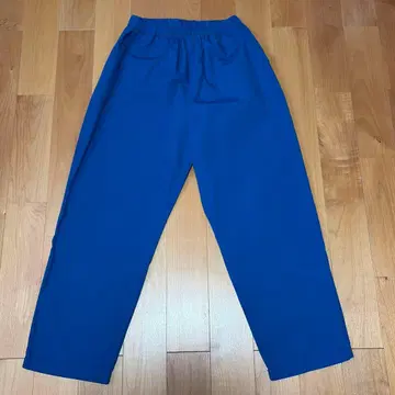 RODEO CROWNS 파란색 카고 팬츠 허리밴딩