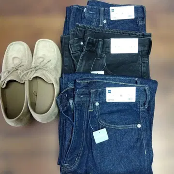 GU 배기진 30.29 다크 블루.블랙