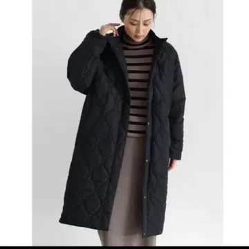 야마다야 CLOVE 클로브 리버서블 스탠드 카라 코트 블랙 새상품