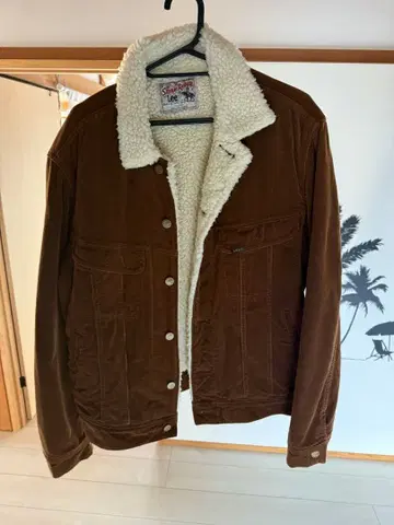 Lee 코듀로이 보아 자켓