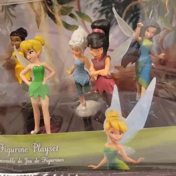 페어리 팬을 위한 Disney 애니메이션 팅커벨 피규어 7개